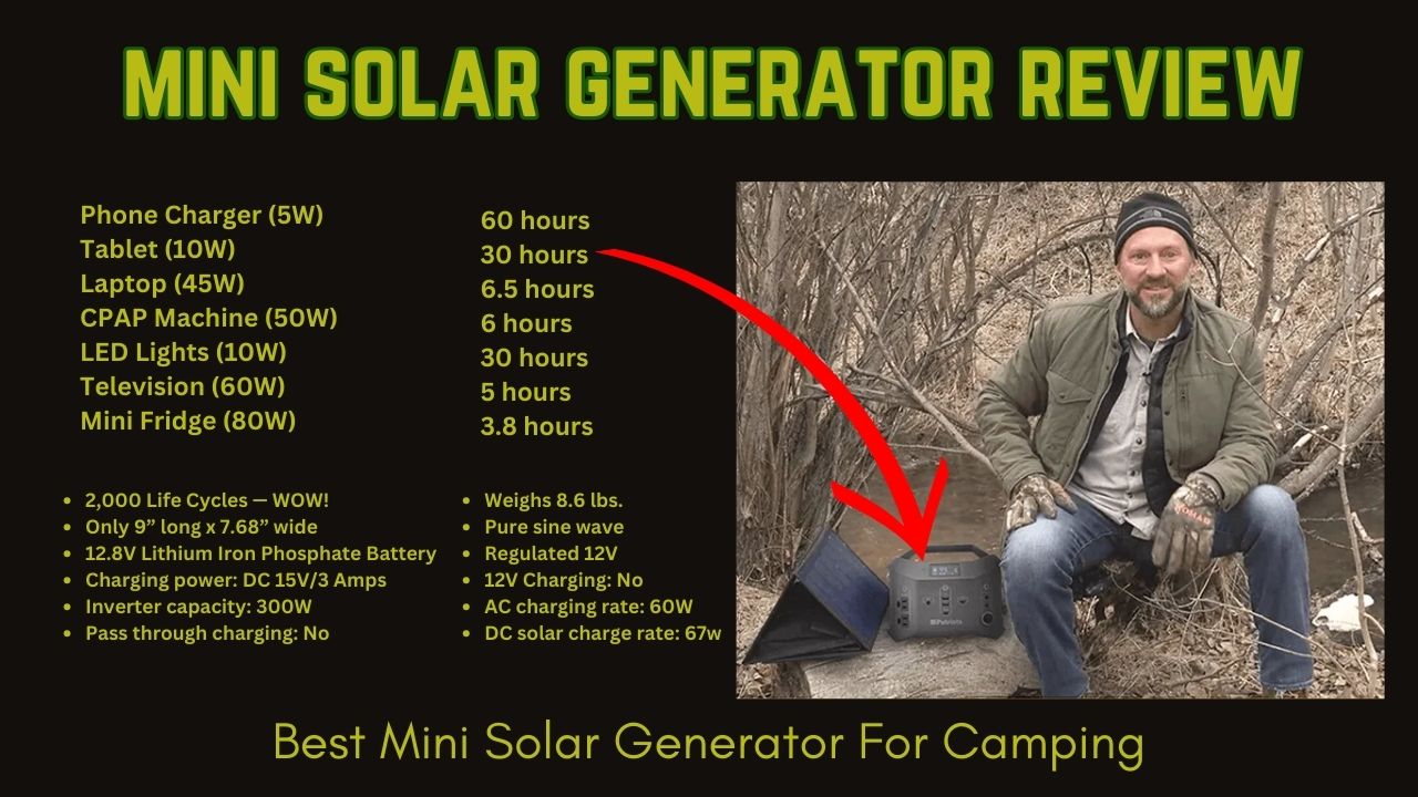 Best Mini Solar Generator Review 2024 – Top Solar Generator for Camping