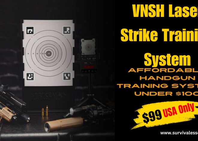 The Best Dry Fire Training System for Handguns Under $100: VNSH Laser Strike Training System