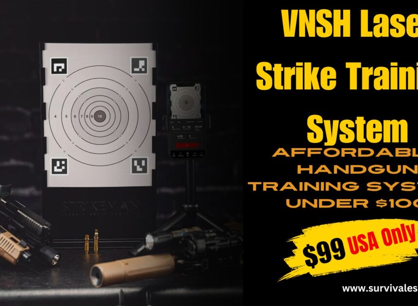 The Best Dry Fire Training System for Handguns Under $100: VNSH Laser Strike Training System