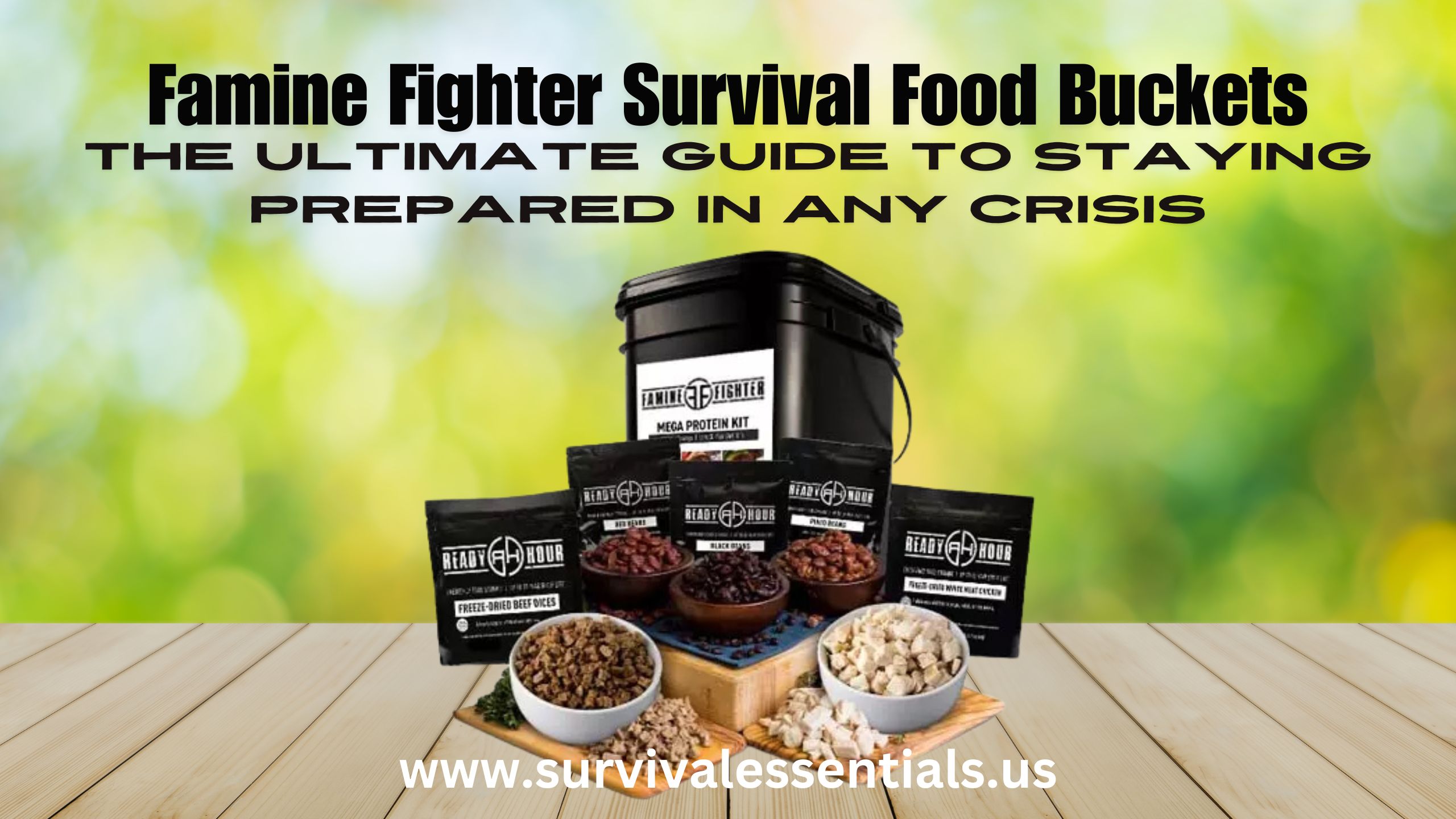 Famine Fighter Survival Food Buckets: The Ultimate Guide to Staying Prepared in Any Crisis